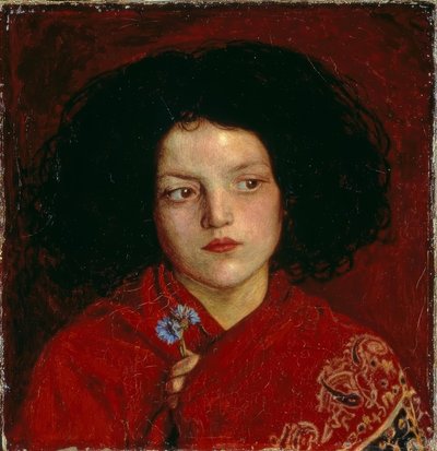 F.M. Brown, The Irish Girl by Ford Madox Brown